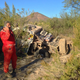 One of many crashes I experienced in the 2015 Baja 1000. This still happens when you DO mark the map.